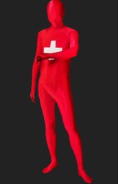 Switzerland Full Body Suit | Spandex Lycra Zentai Bodysuit