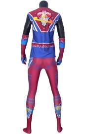The New Day WWE Printed Costume with Vest Pants and Gloves