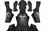 Tom Hardy Venom Fan Art Printed Spandex Lycra Costume