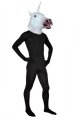 Unicorn Mask - Latex White Hood