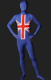 Union Jack Full Body Suit | Spandex Lycra Zentai Bodysuit