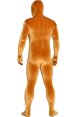 Wheat Thick Velvet Spandex Zentai Full Bodysuit