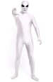 White Alien Zentai Suit