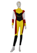 Yellow Red and Black Spandex Lycra Superhero Costume