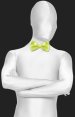 Yellow Satin Bow Tie